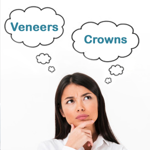 Differences Between Dental Veneers and Crowns | El Paso